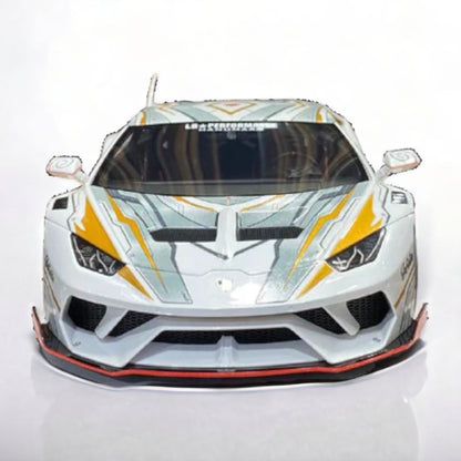 1/18 Diecast Lamborghini Huracan GT LB-Sihouette works White  IVY Models Scale Model Car|Sold in Dturman.com Dubai UAE.
