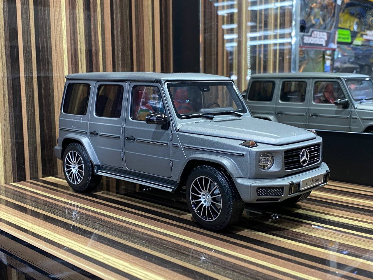 1:18 Mercedes Benz G63 Dealer Edition Matt Grey - Minichamps|Sold in Dturman.com Dubai UAE.