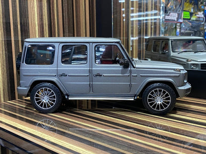 1:18 Mercedes Benz G63 Dealer Edition Matt Grey - Minichamps|Sold in Dturman.com Dubai UAE.