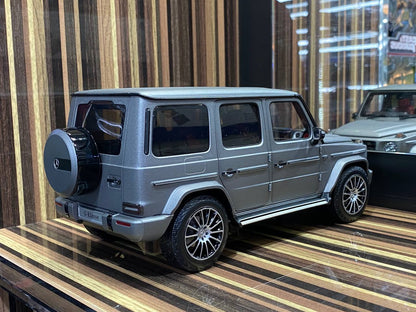 1:18 Mercedes Benz G63 Dealer Edition Matt Grey - Minichamps|Sold in Dturman.com Dubai UAE.