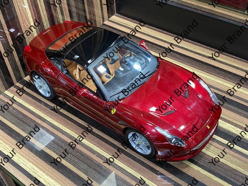 1/18 Diecast Ferrari California T Red "Signature Series" Bburago Scale Model Car|Sold in Dturman.com Dubai UAE.