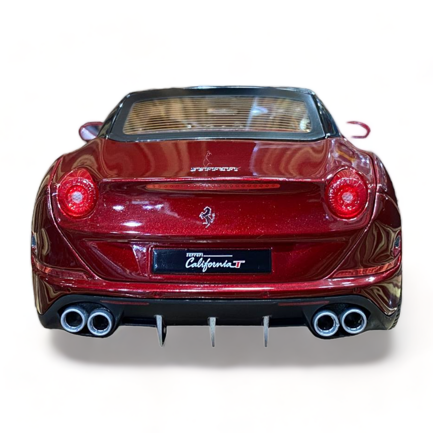 1/18 Diecast Ferrari California T Red "Signature Series" Bburago Scale Model Car|Sold in Dturman.com Dubai UAE.