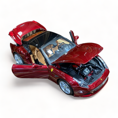 1/18 Diecast Ferrari California T Red "Signature Series" Bburago Scale Model Car|Sold in Dturman.com Dubai UAE.