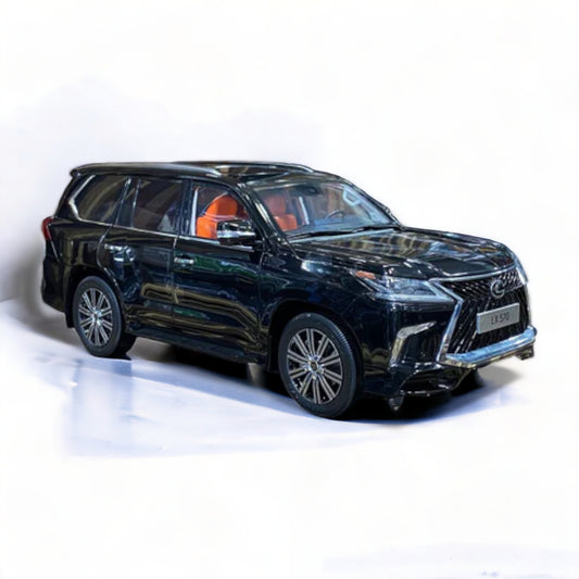1/18 Lexus LX 570 with interior orange and black exterior By LCD