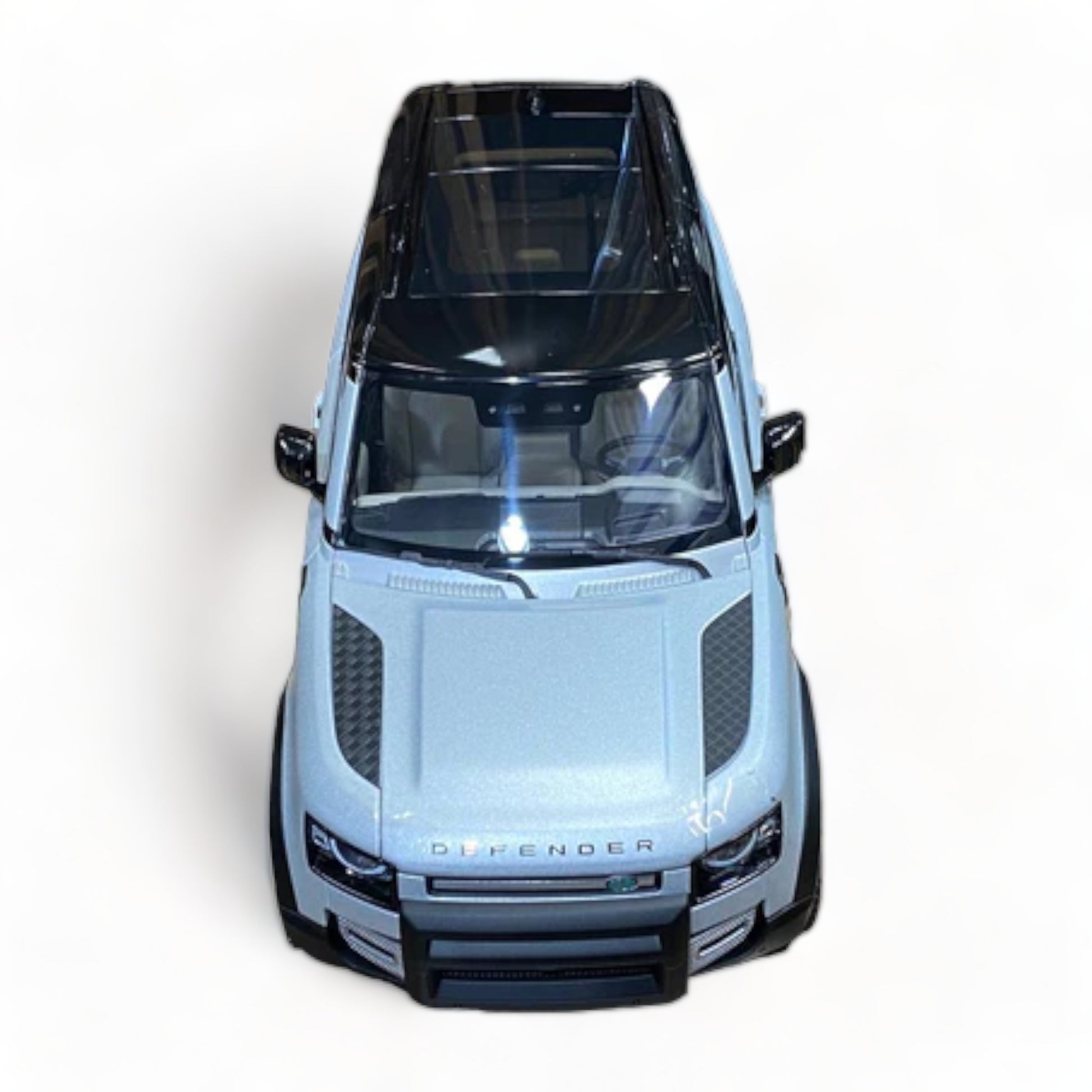 1/18 Diecast  Land Rover Defender 90 Silver by Almost Real Scale Model Car|Sold in Dturman.com Dubai UAE.