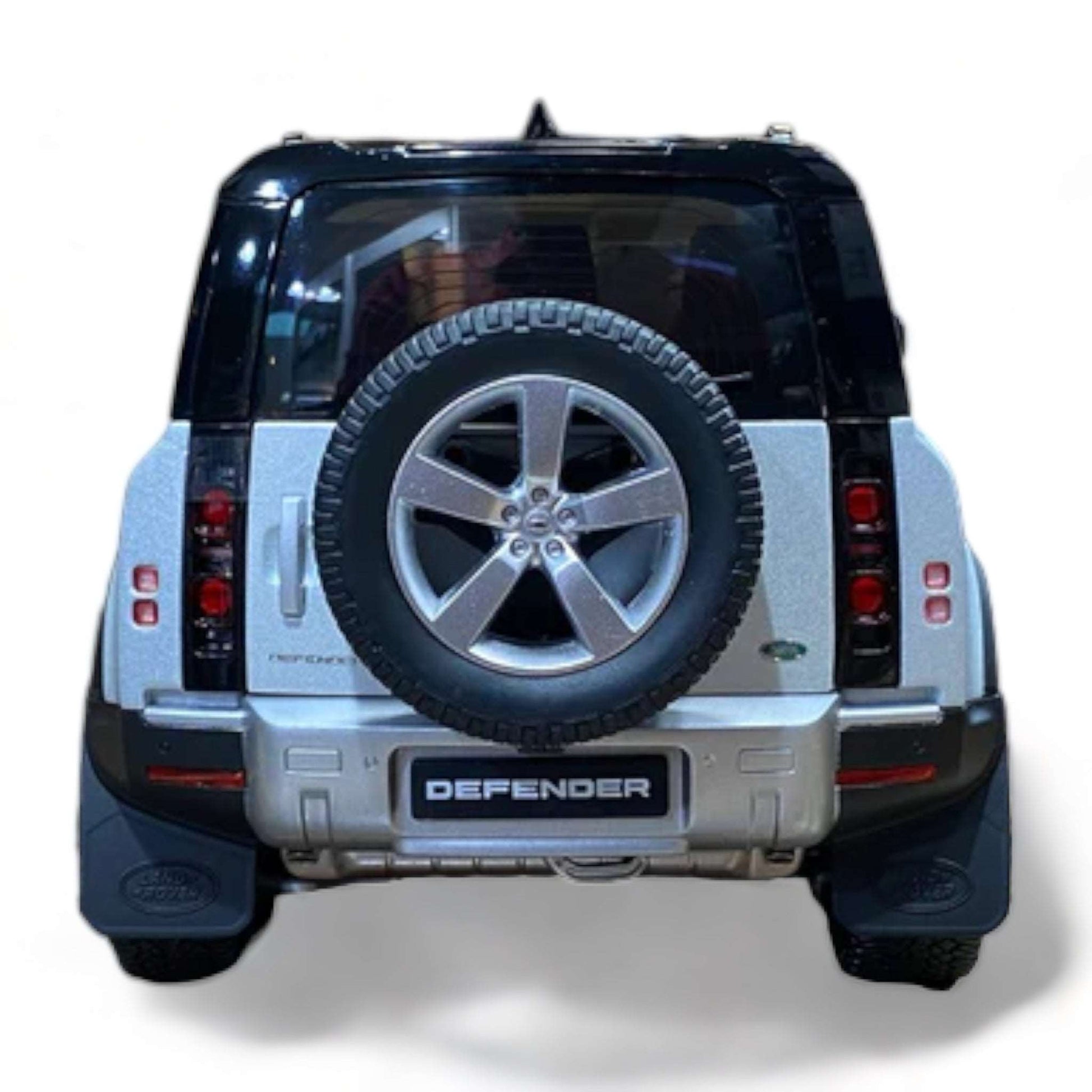 1/18 Diecast  Land Rover Defender 90 Silver by Almost Real Scale Model Car|Sold in Dturman.com Dubai UAE.