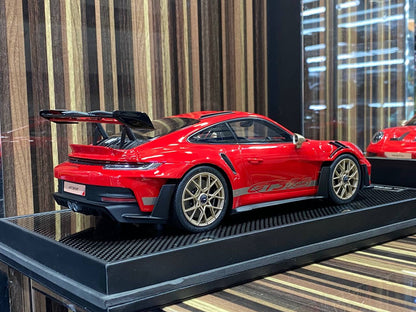 Porsche 911 GT3 RS 992.1 Gold Wheels Red by Timothy & Pierre|Sold in Dturman.com Dubai UAE.