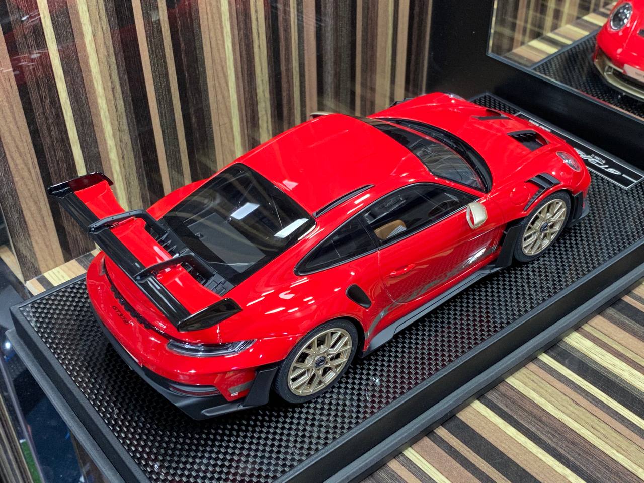 Porsche 911 GT3 RS 992.1 Gold Wheels Red by Timothy & Pierre|Sold in Dturman.com Dubai UAE.