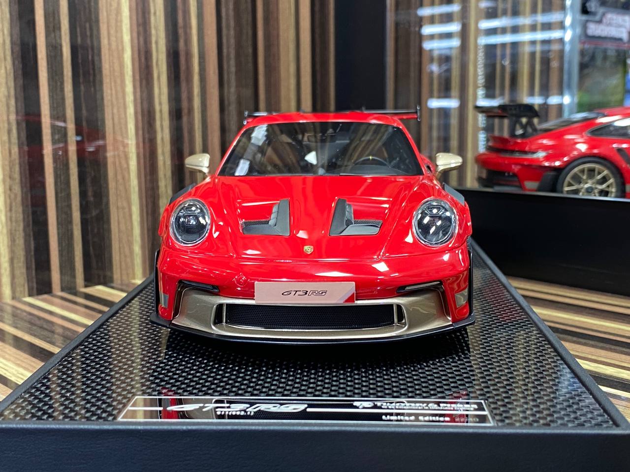 Porsche 911 GT3 RS 992.1 Gold Wheels Red by Timothy & Pierre|Sold in Dturman.com Dubai UAE.