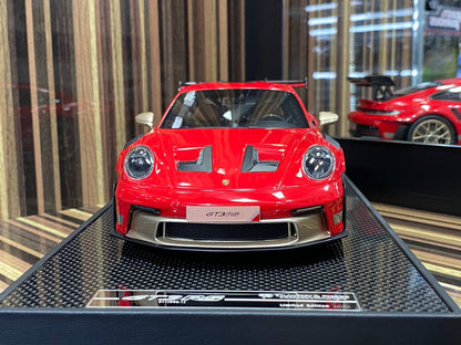 Porsche 911 GT3 RS 992.1 Gold Wheels Red by Timothy & Pierre|Sold in Dturman.com Dubai UAE.