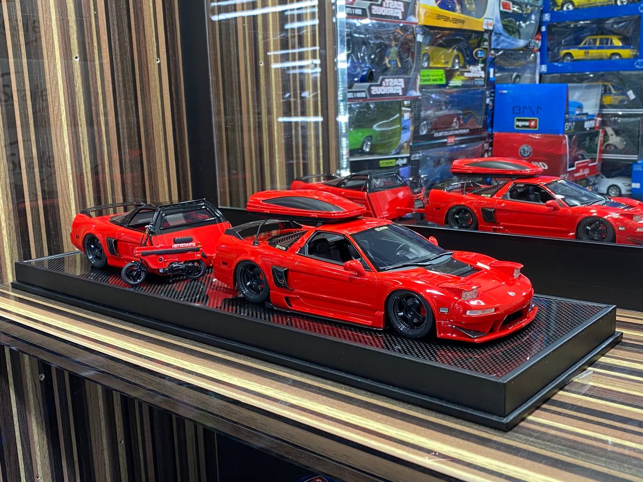 1/18 Diecast Honda Nsxtra Chri Cut Red by Error Models Miniature car - Diecast model car by dturman.com - Error Model|Sold in Dturman.com Dubai UAE.