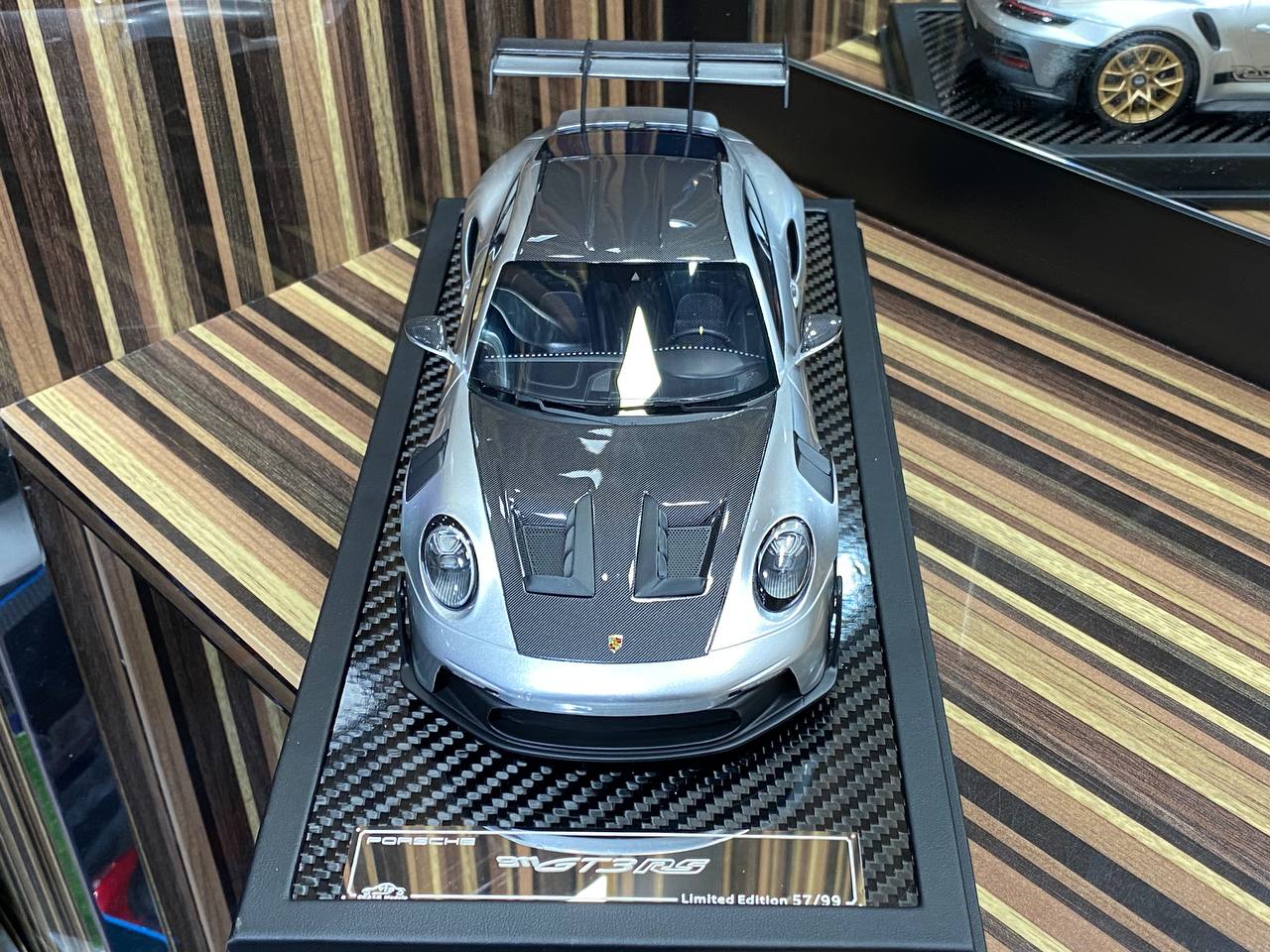 Porsche 911 GT3 RS 57/99 silver decals by VIP Models