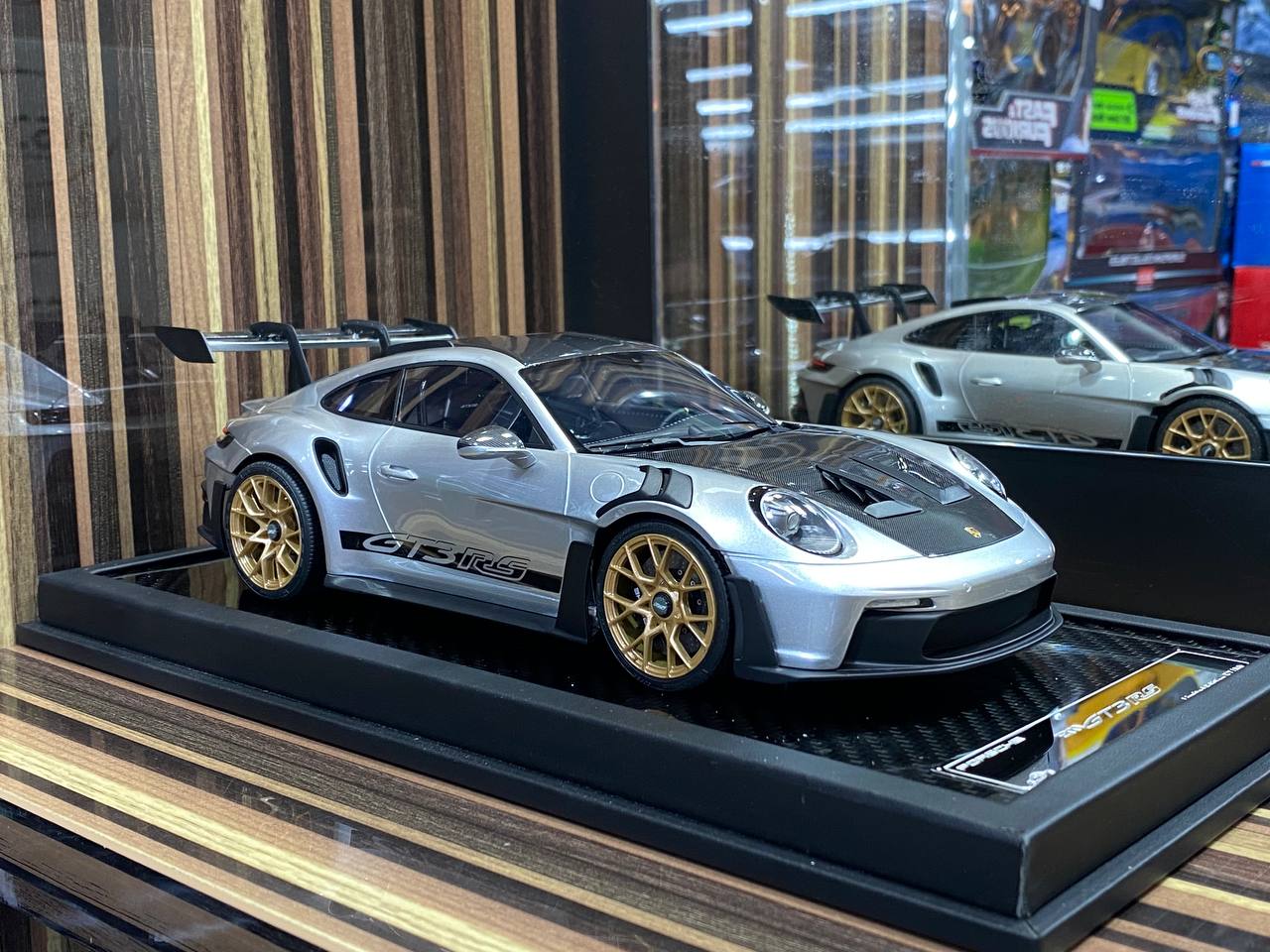 Porsche 911 GT3 RS 57/99 silver decals by VIP Models