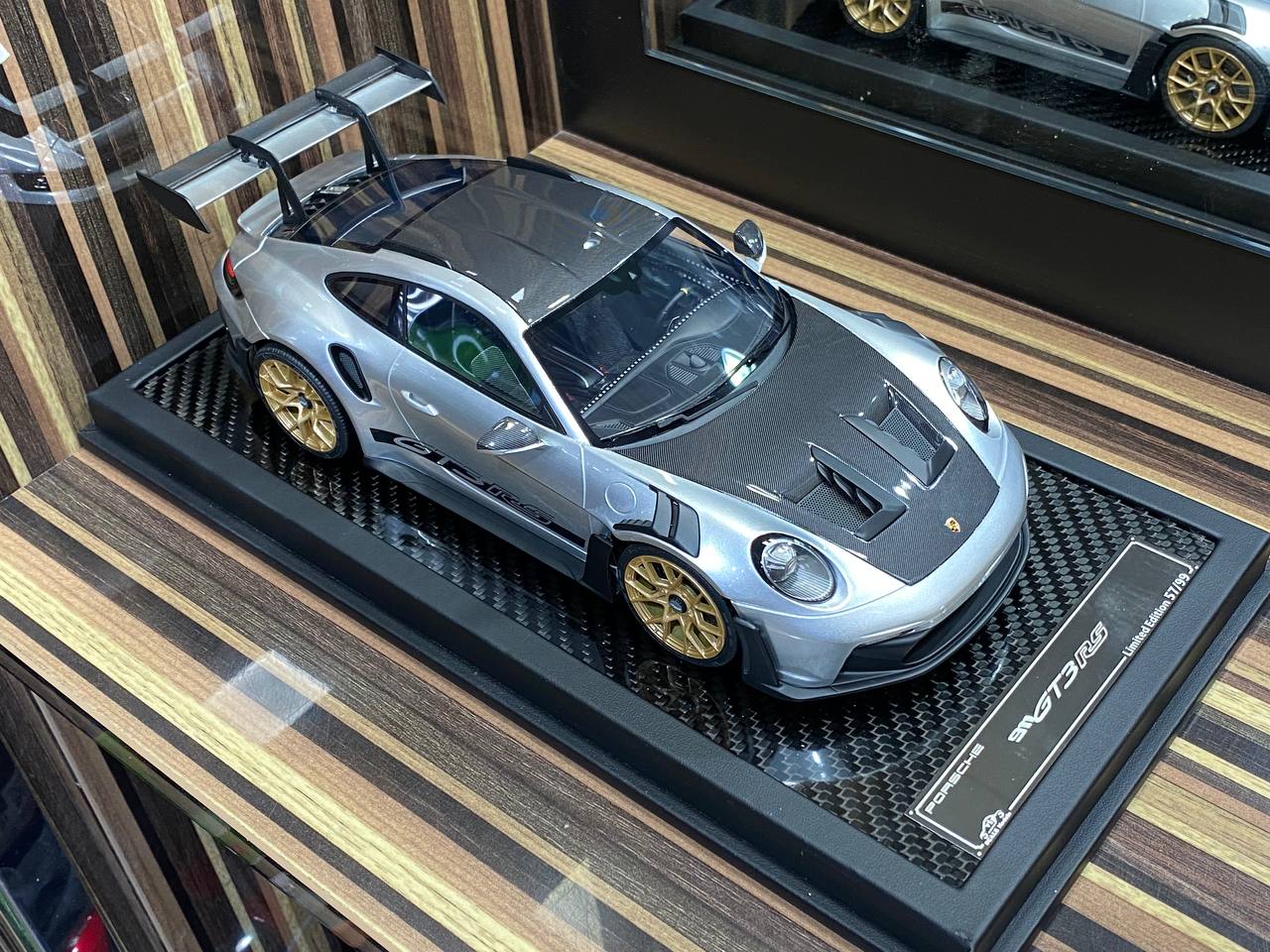 Porsche 911 GT3 RS 57/99 silver decals by VIP Models