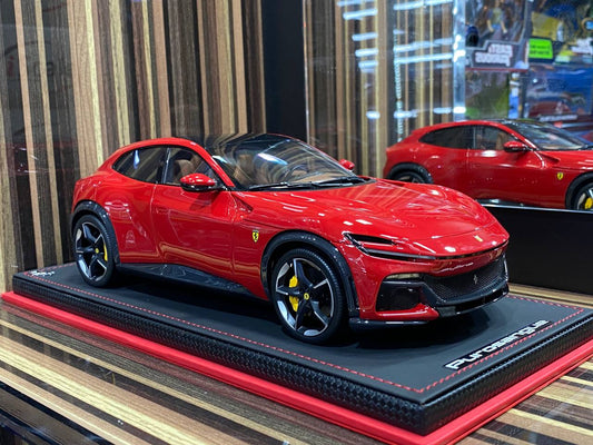 1/18 Ferrari Purosangue 25/149 Rosso Red by MR Collection|Sold in Dturman.com Dubai UAE.