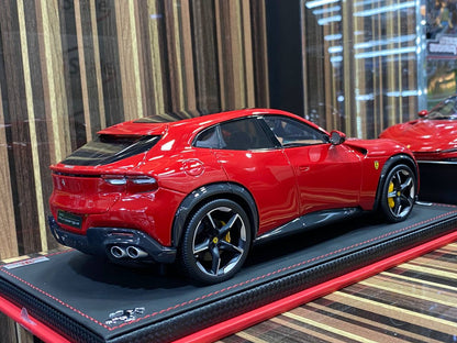 1/18 Ferrari Purosangue 25/149 Rosso Red by MR Collection|Sold in Dturman.com Dubai UAE.