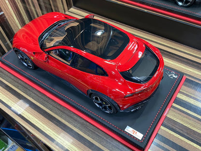 1/18 Ferrari Purosangue 25/149 Rosso Red by MR Collection|Sold in Dturman.com Dubai UAE.