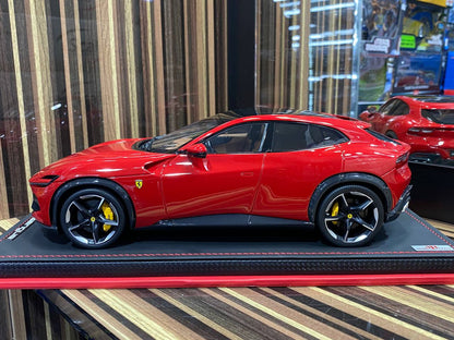 1/18 Ferrari Purosangue 25/149 Rosso Red by MR Collection|Sold in Dturman.com Dubai UAE.