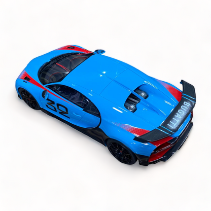 1/18 Bugatti Chiron Pur Sport Baby Blue by Top Speed|Sold in Dturman.com Dubai UAE.