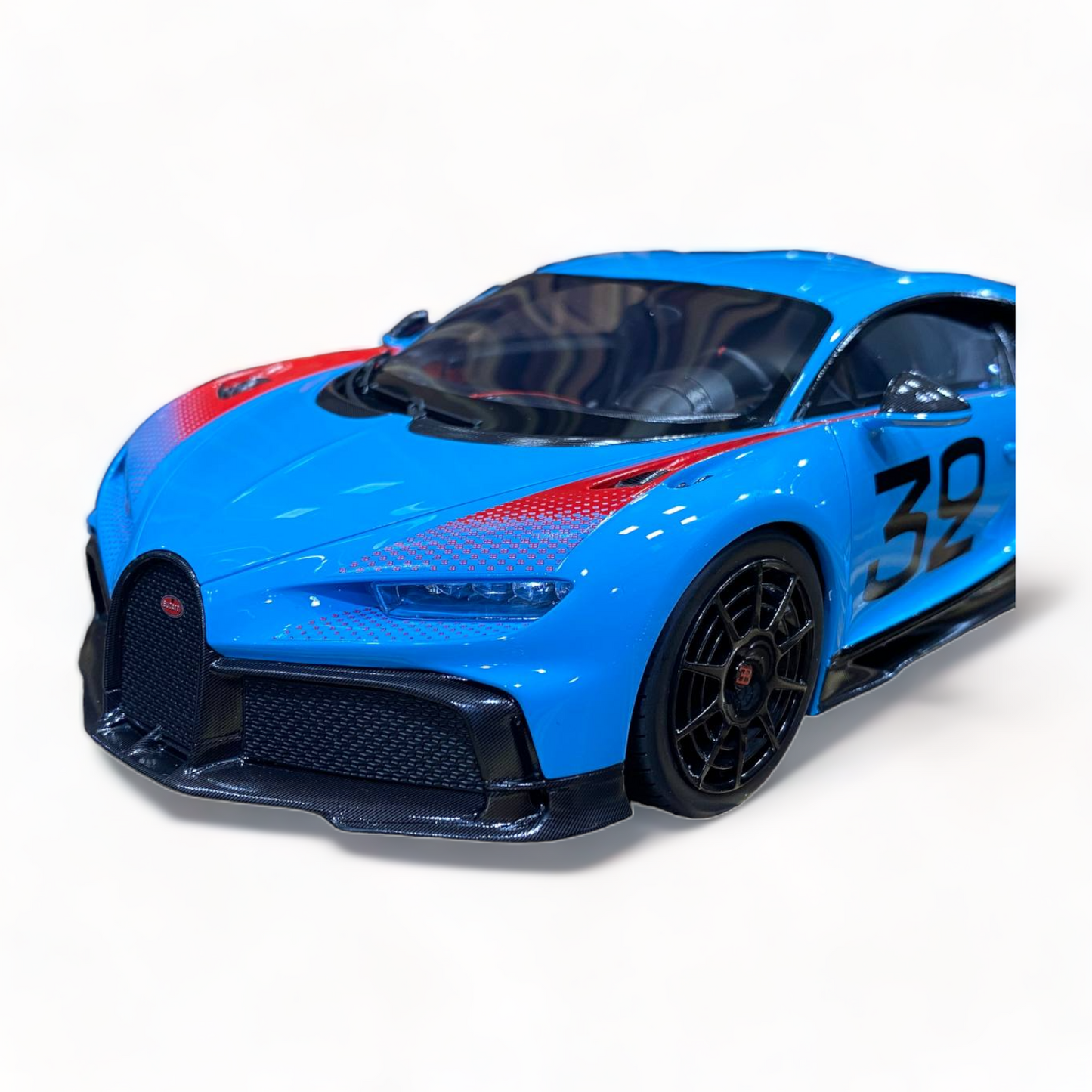 1/18 Bugatti Chiron Pur Sport Baby Blue by Top Speed|Sold in Dturman.com Dubai UAE.