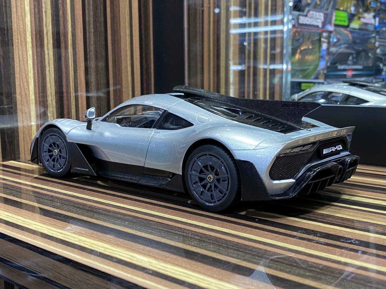 Mercedes Benz Amg One Dealer Edition Silver by Mini Champs