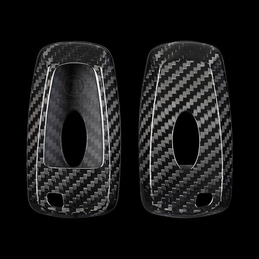 Ford Carbon Fiber Key Fob Case (Model C/D) - Carbon Black