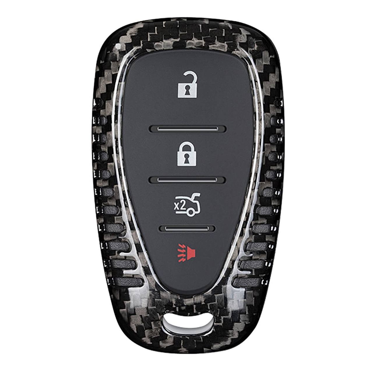 Chevrolet Carbon Fiber Key Fob Case (Model A)|Sold in Dturman.com Dubai UAE.