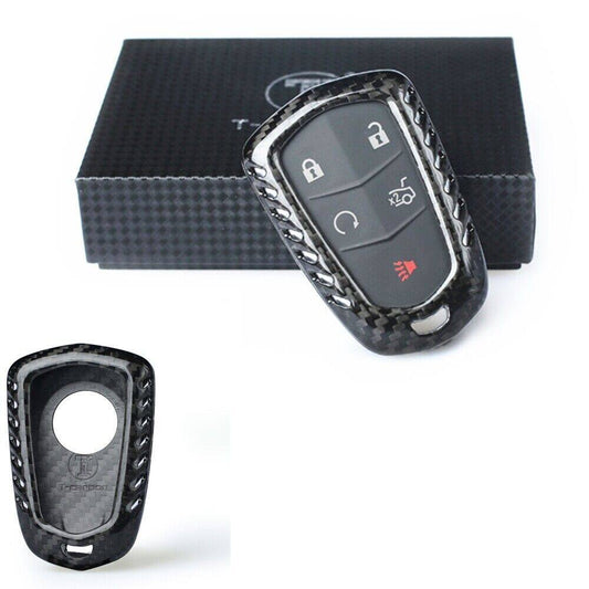 Cadillac Carbon Fiber Key Fob Case (Model B)