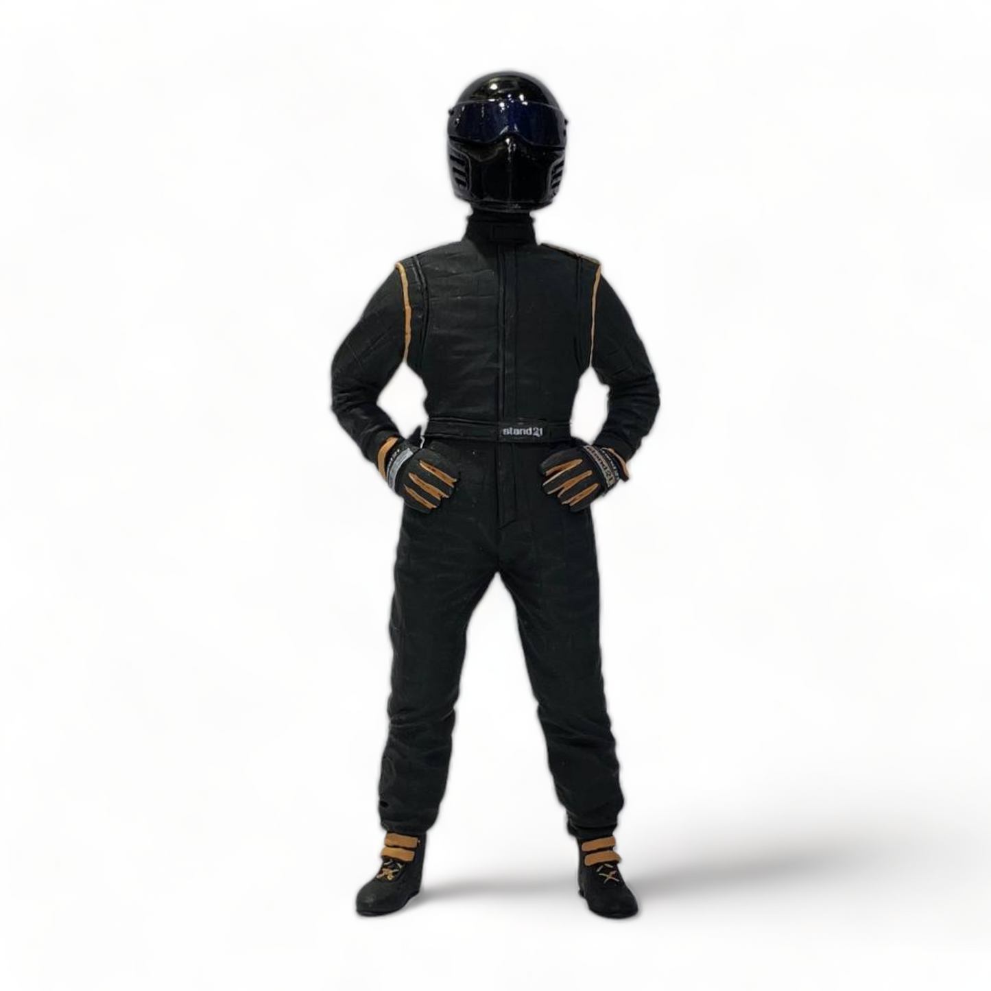 Scale Figure Stig Black Top Gear by SF 1:18|Sold in Dturman.com Dubai UAE.