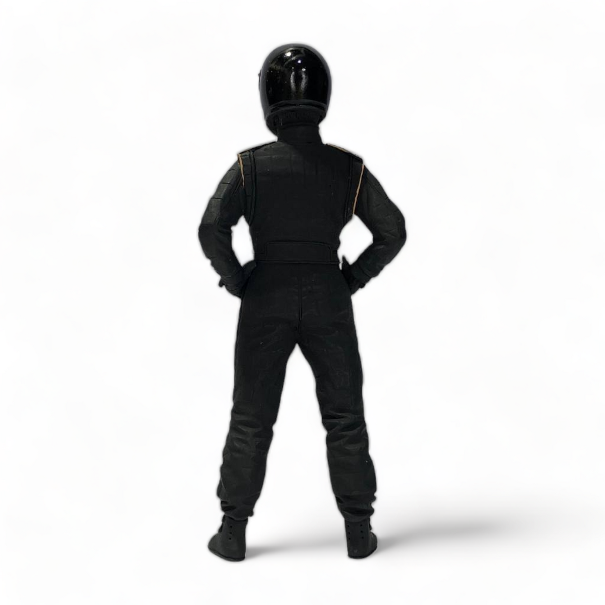 Scale Figure Stig Black Top Gear by SF 1:18|Sold in Dturman.com Dubai UAE.