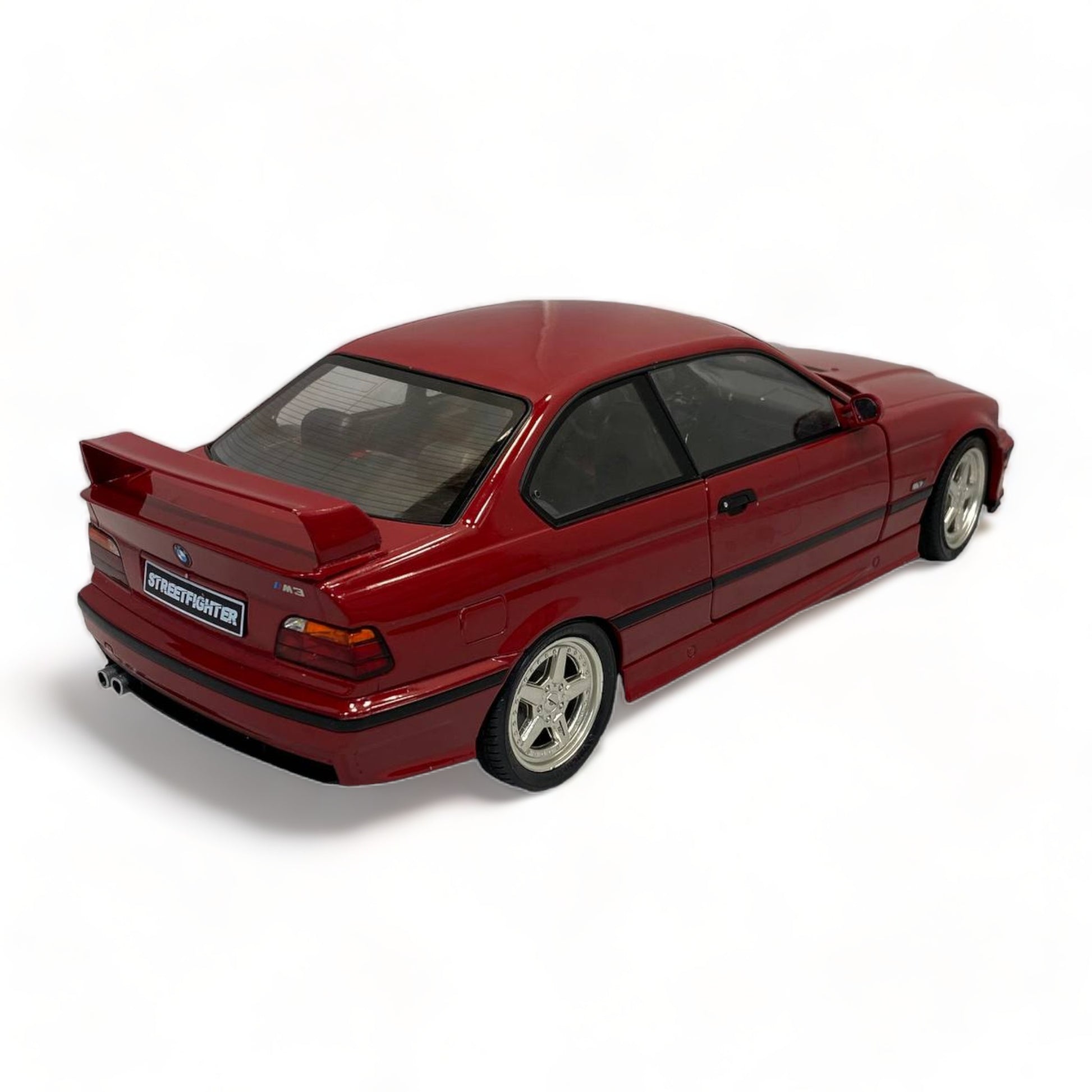 1/18 Diecast BMW M3 E36 Coupe street fighter Red by Solido Model Car|Sold in Dturman.com Dubai UAE.