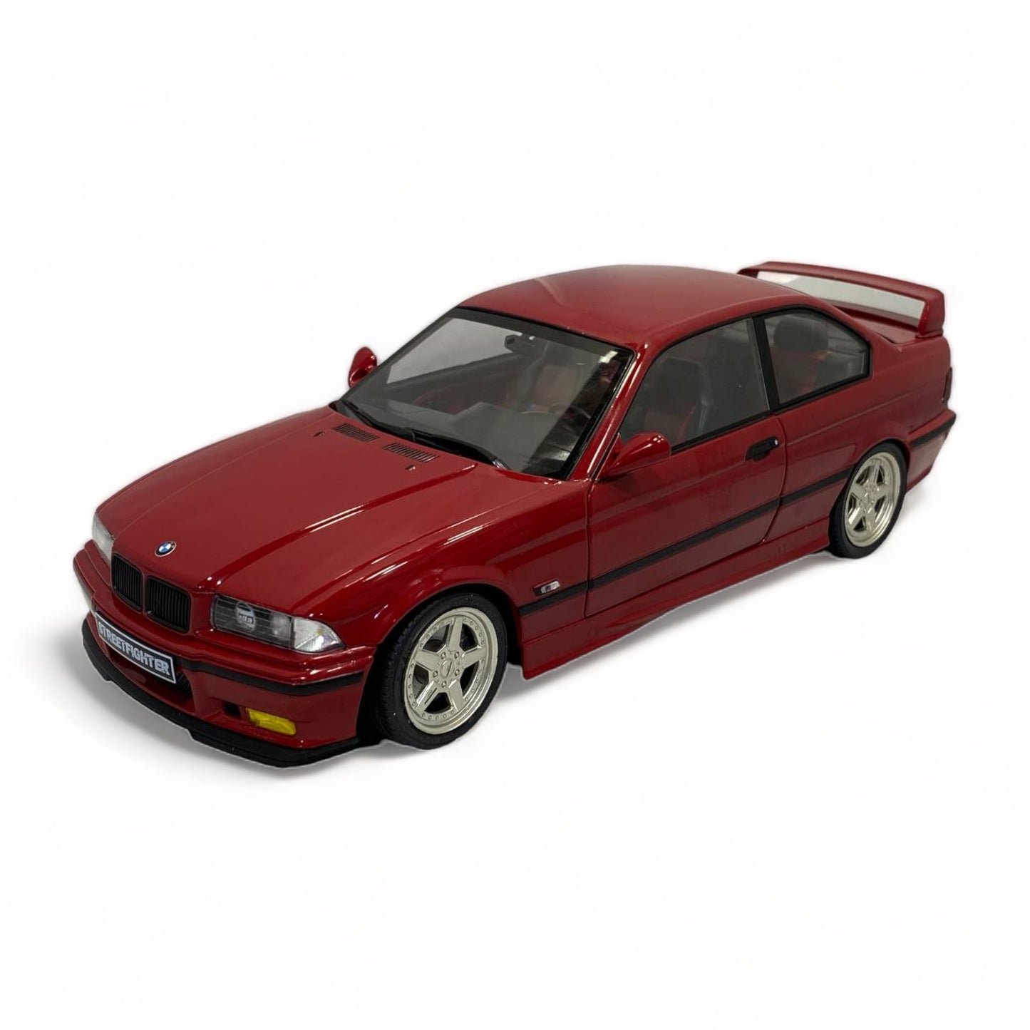 1/18 Diecast BMW M3 E36 Coupe street fighter Red by Solido Model Car|Sold in Dturman.com Dubai UAE.