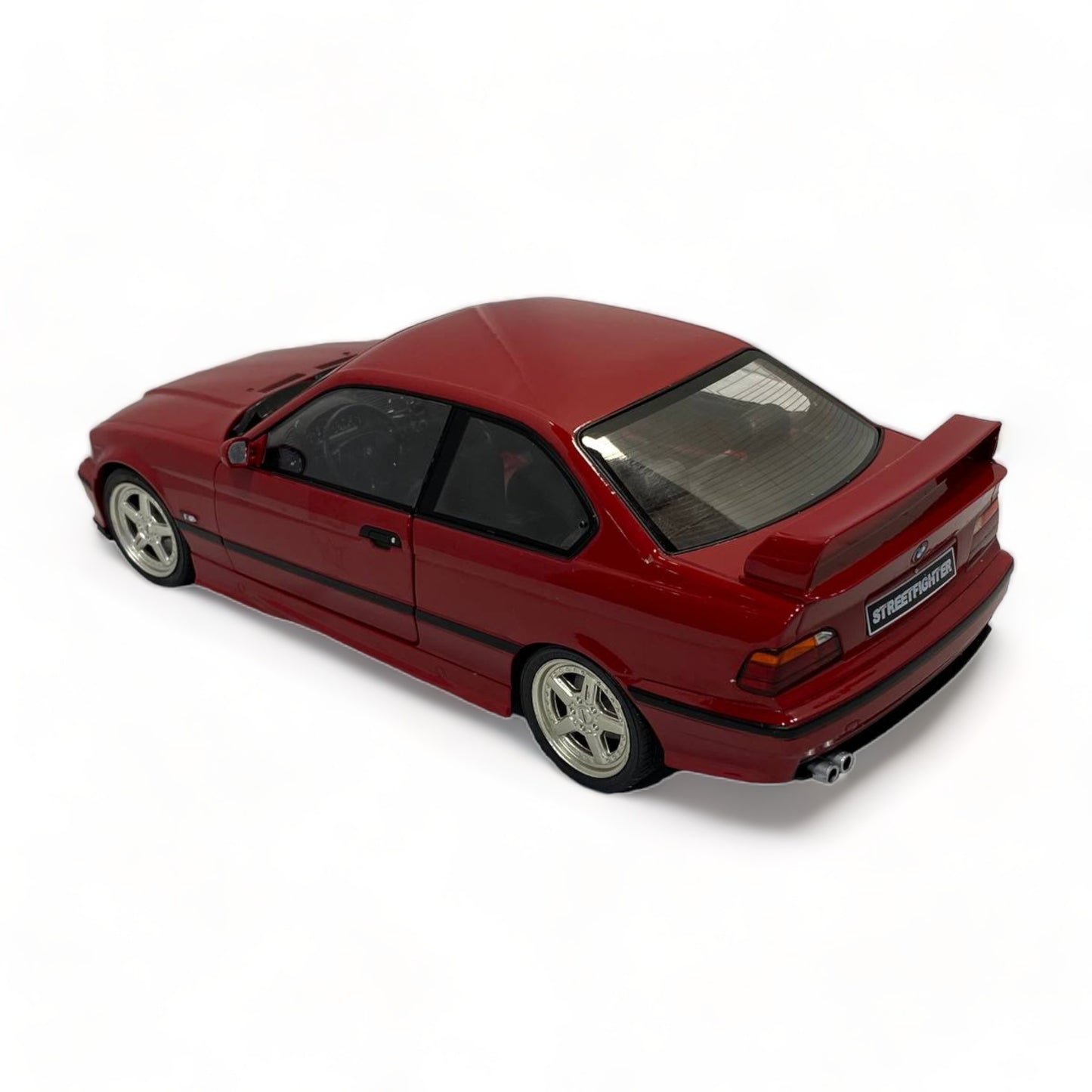 1/18 Diecast BMW M3 E36 Coupe street fighter Red by Solido Model Car|Sold in Dturman.com Dubai UAE.