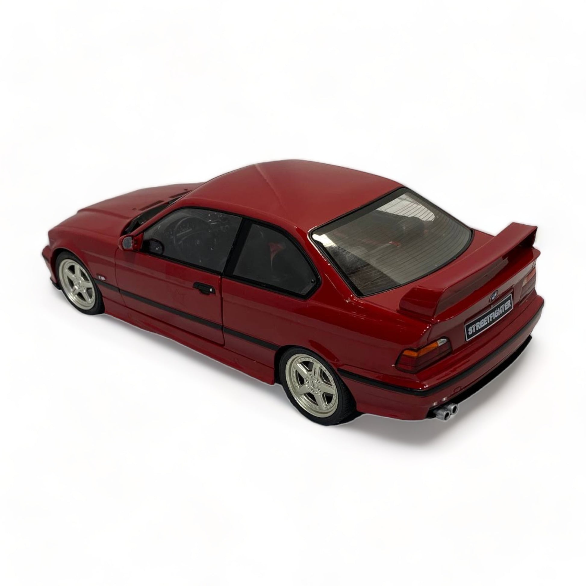1/18 Diecast BMW M3 E36 Coupe street fighter Red by Solido Model Car|Sold in Dturman.com Dubai UAE.