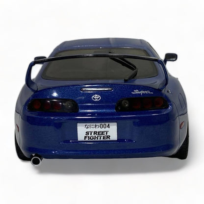 1/18 Diecast Toyota Supra MK4 Dark Blue by Solido Miniature Model Car|Sold in Dturman.com Dubai UAE.