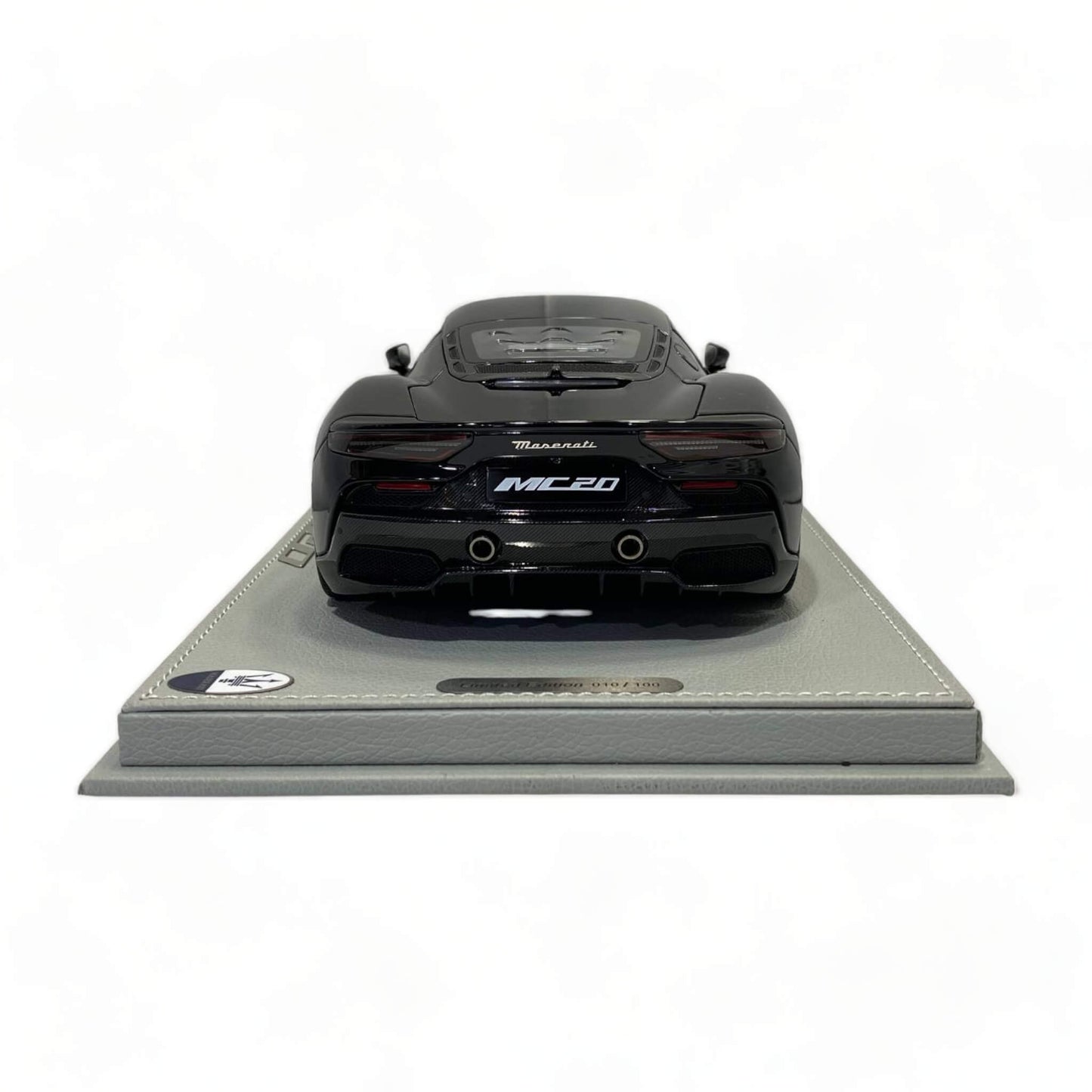 1/18 Diecast Maserati MC20 Black by BBR (10 of 100) Scale Model Car
