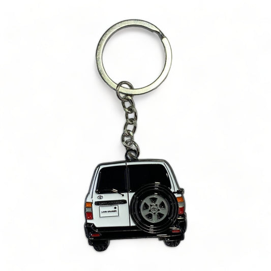 Land Cruiser  White Key Chains