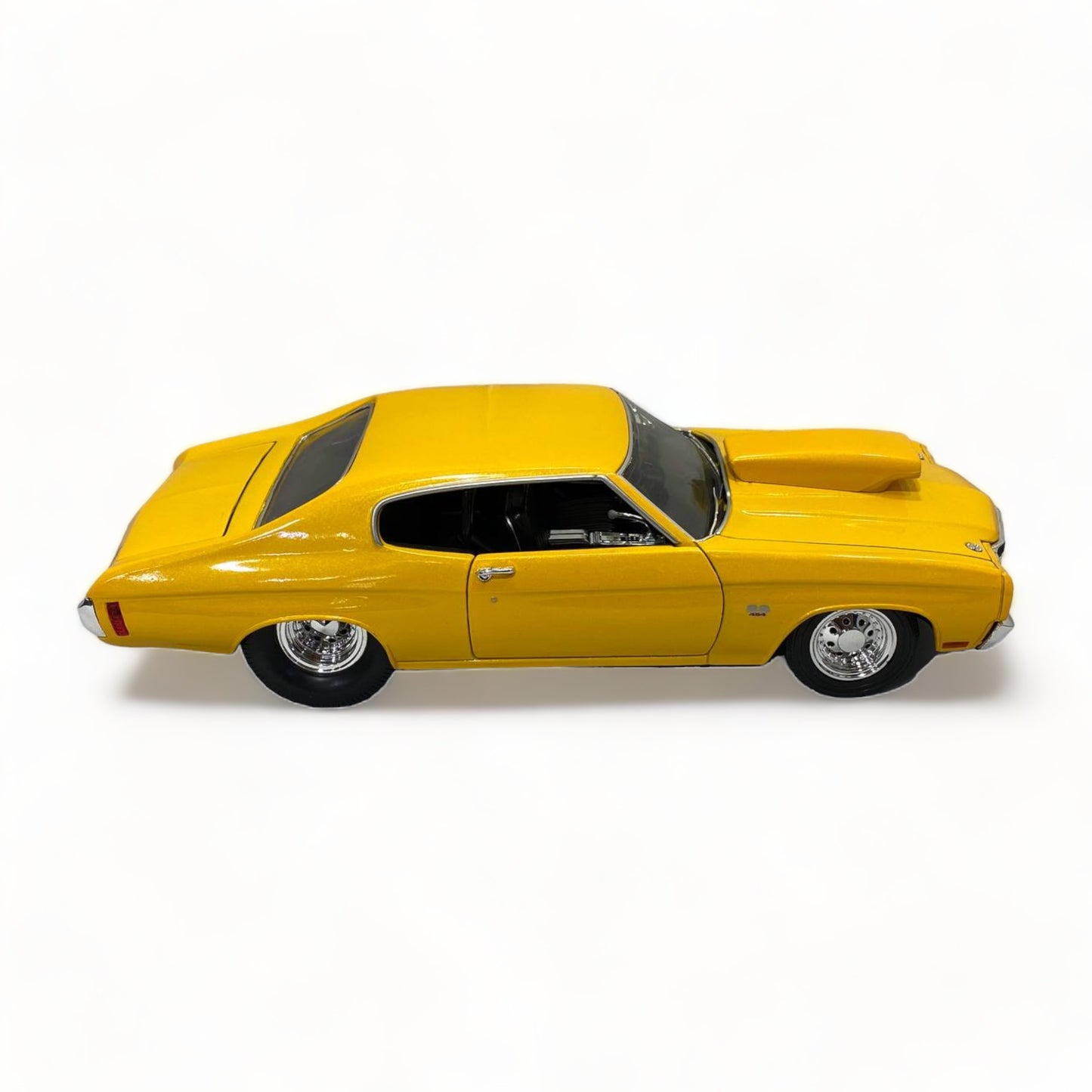Welly Chevrolet CHEVELLE PRO STREET YELLOW|Sold in Dturman.com Dubai UAE.