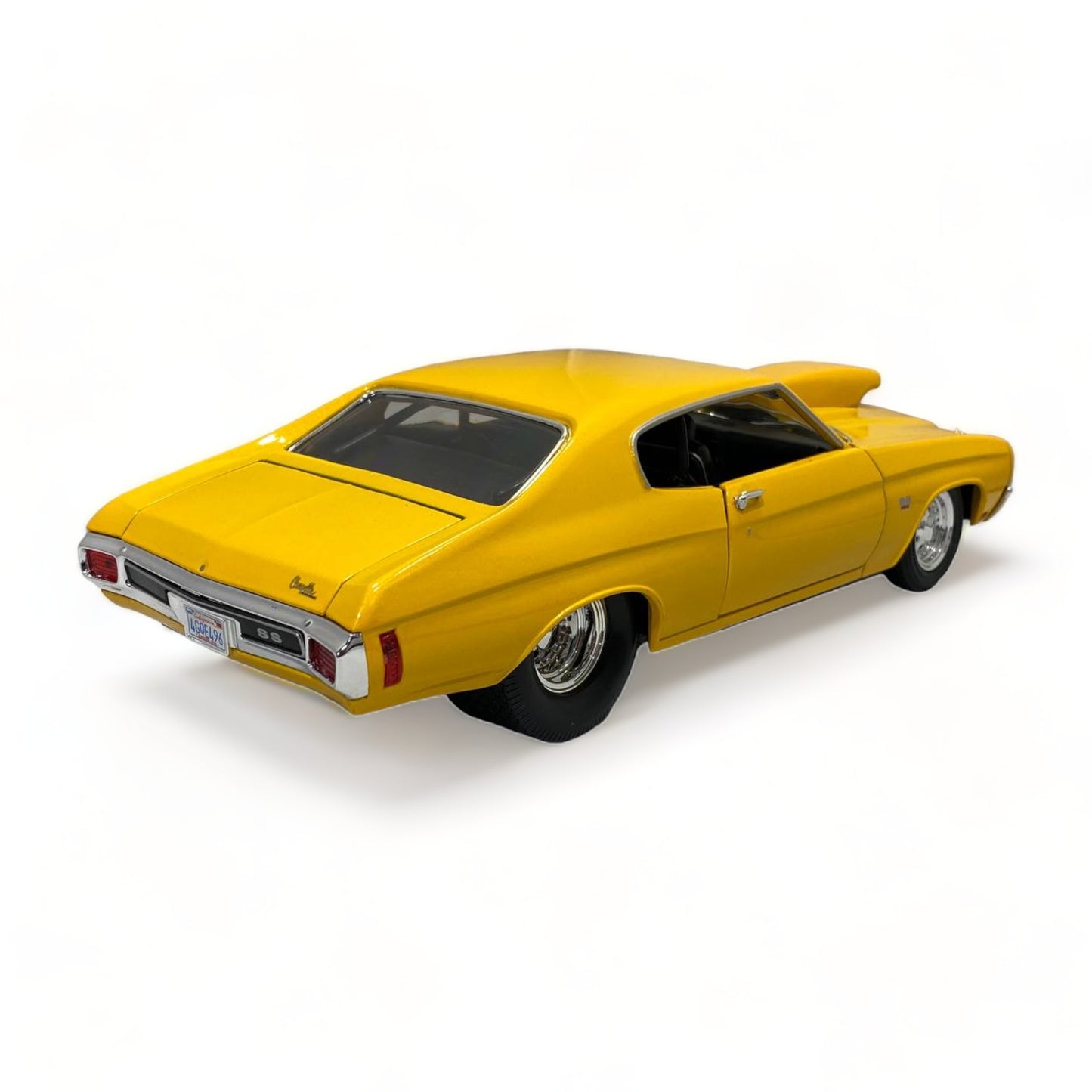 Welly Chevrolet CHEVELLE PRO STREET YELLOW|Sold in Dturman.com Dubai UAE.