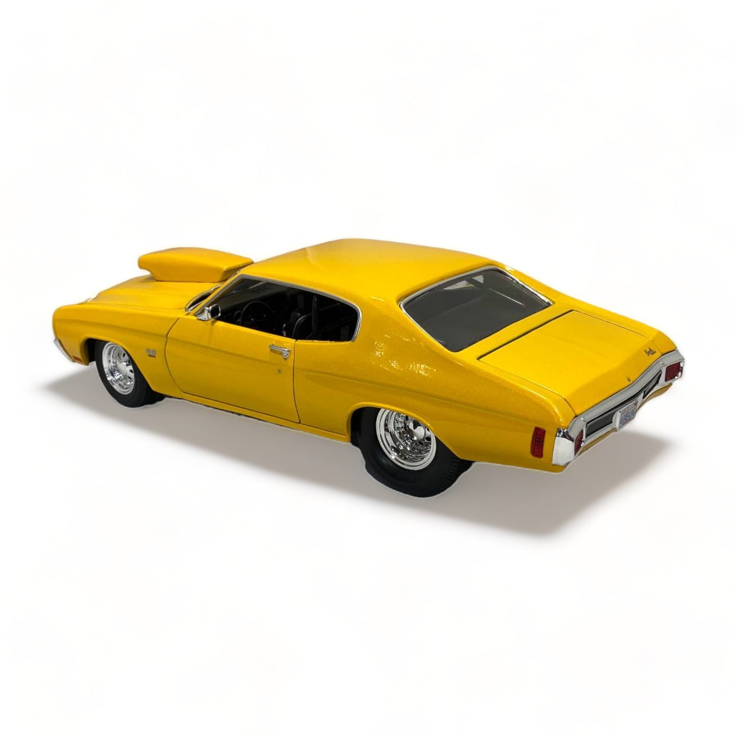 Welly Chevrolet CHEVELLE PRO STREET YELLOW|Sold in Dturman.com Dubai UAE.