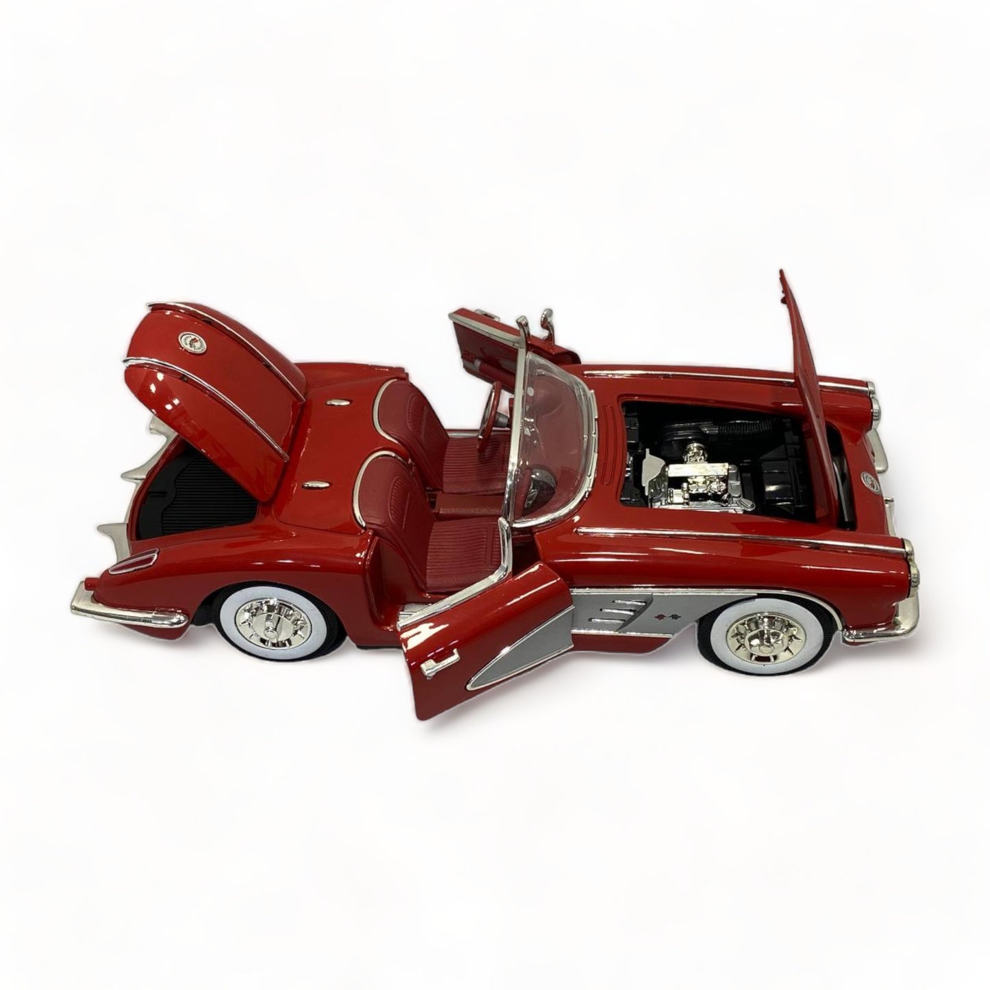 Motor Max Chevrolet CORVETTE RED 1958 1/18