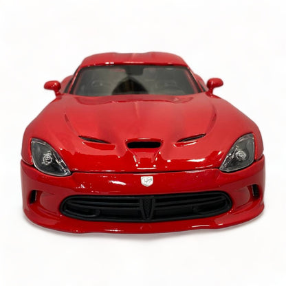 1/18 Diecast Maisto Dodge SRT Viper GTS RED 2013 Miniature Model Car|Sold in Dturman.com Dubai UAE.
