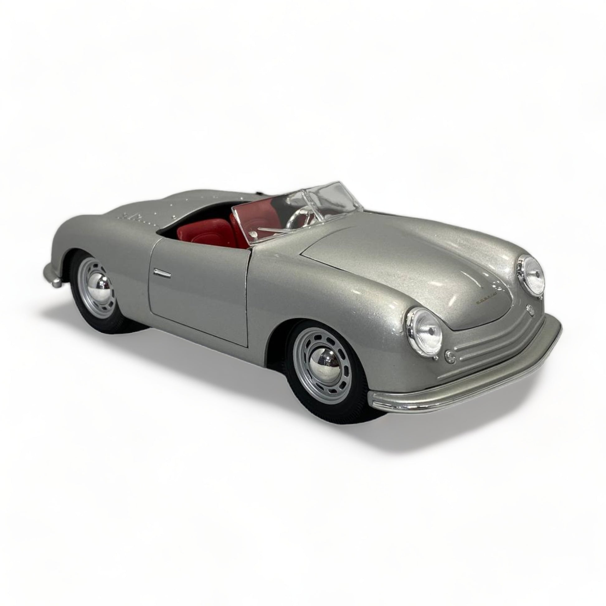 1/18 Diecast Maisto Porsche NO. 1 TYP 356 ROADSTER SILVER 1948 Scale Model Car|Sold in Dturman.com Dubai UAE.