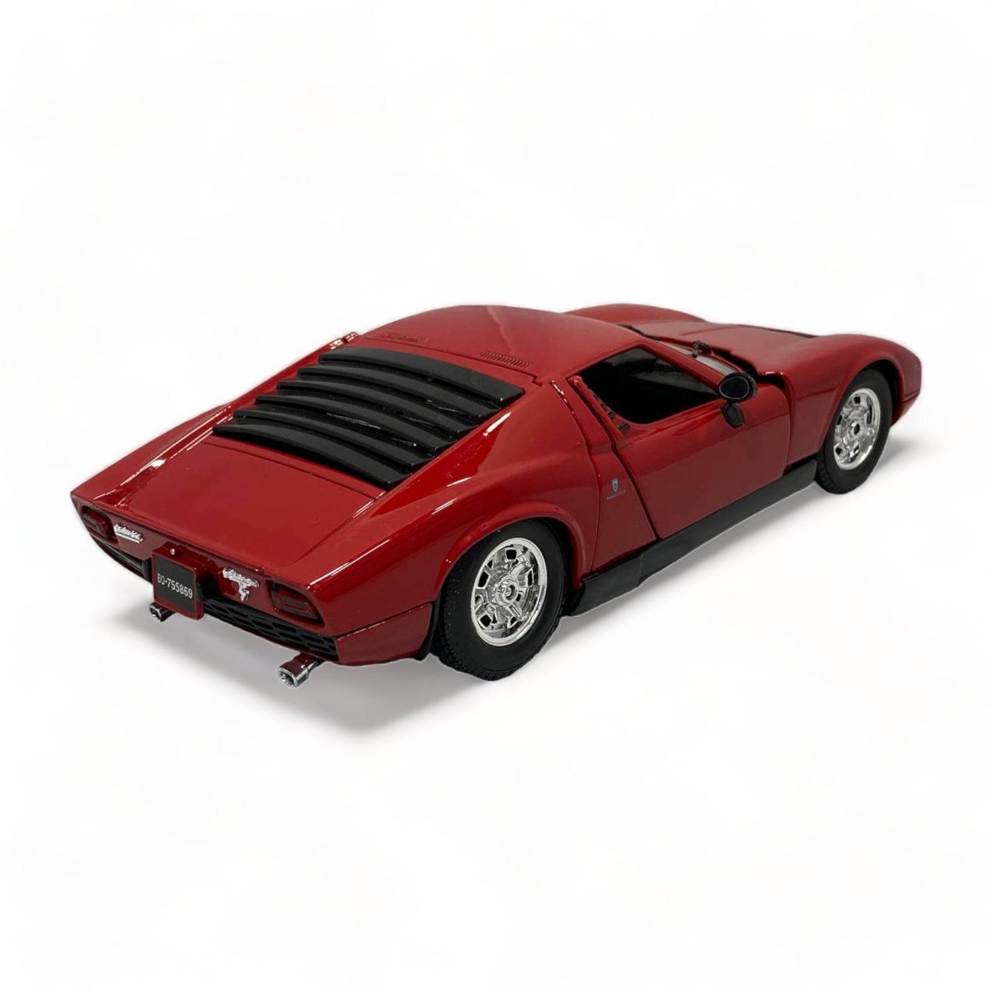 1/18 Diecast Lamborghini MIURA RED 1968 1/18 by Bburago Scale Model Car|Sold in Dturman.com Dubai UAE.