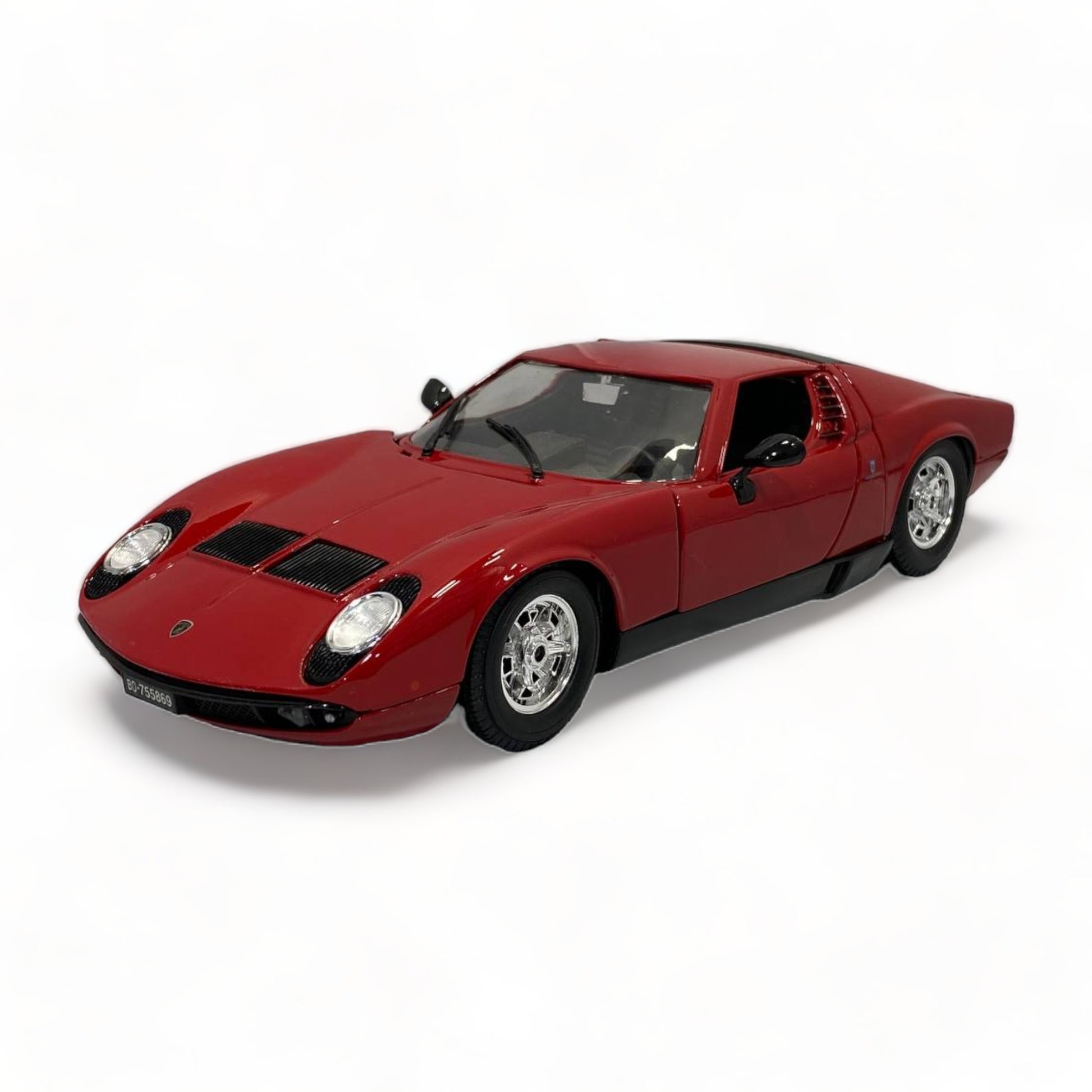1/18 Diecast Lamborghini MIURA RED 1968 1/18 by Bburago Scale Model Car