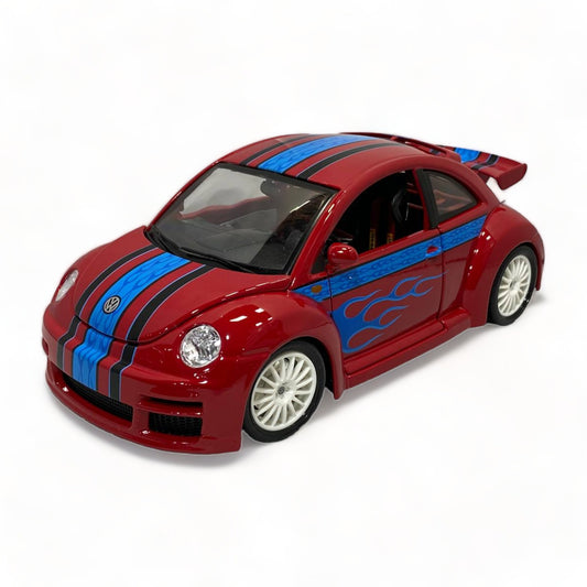 1/8 Diecast Volkswagen New Beetle Cup Red Bburago Scale Model Car|Sold in Dturman.com Dubai UAE.