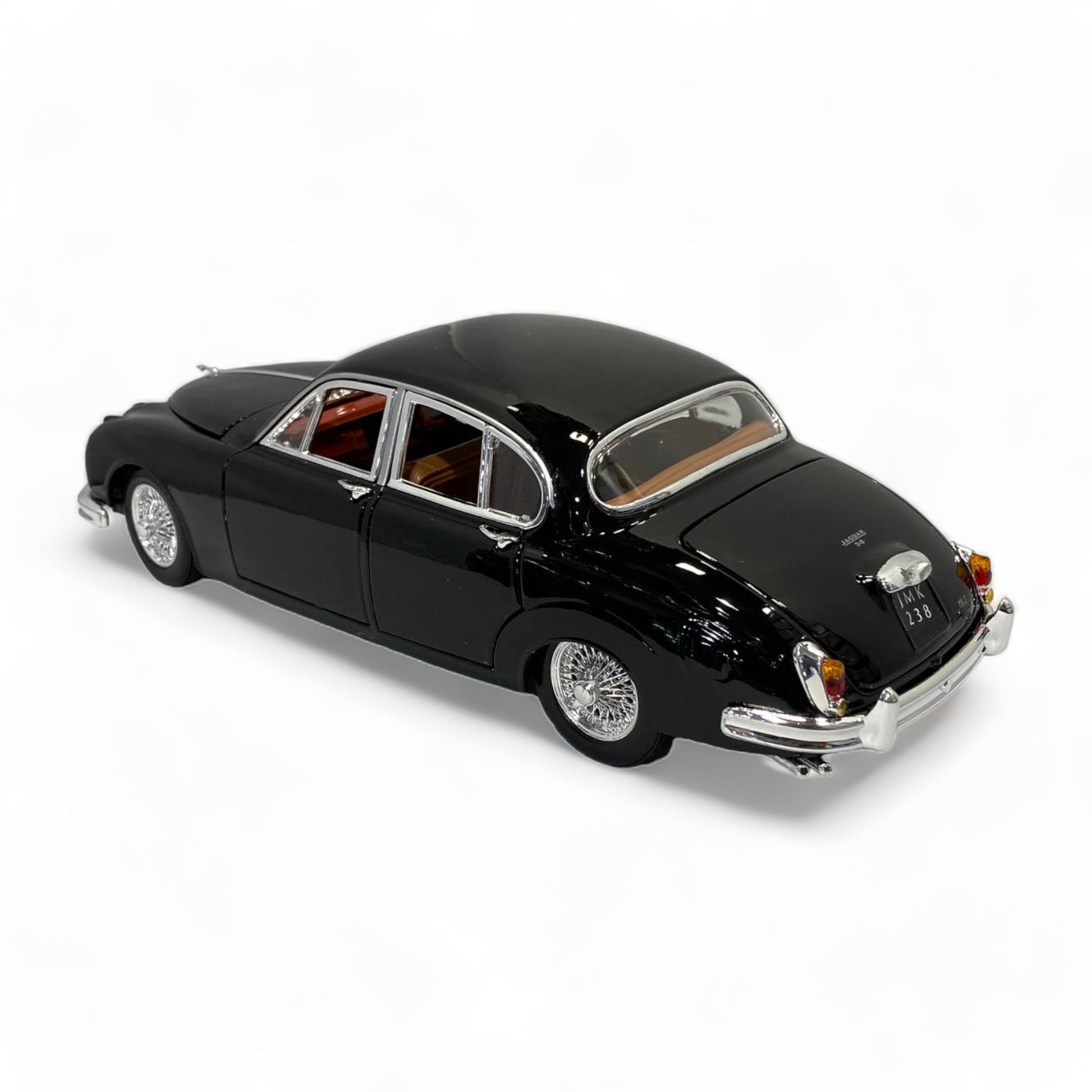 1/18 Diecast Bongo Jaguar Mark II  BLACK 1959 Scale Model Car|Sold in Dturman.com Dubai UAE.