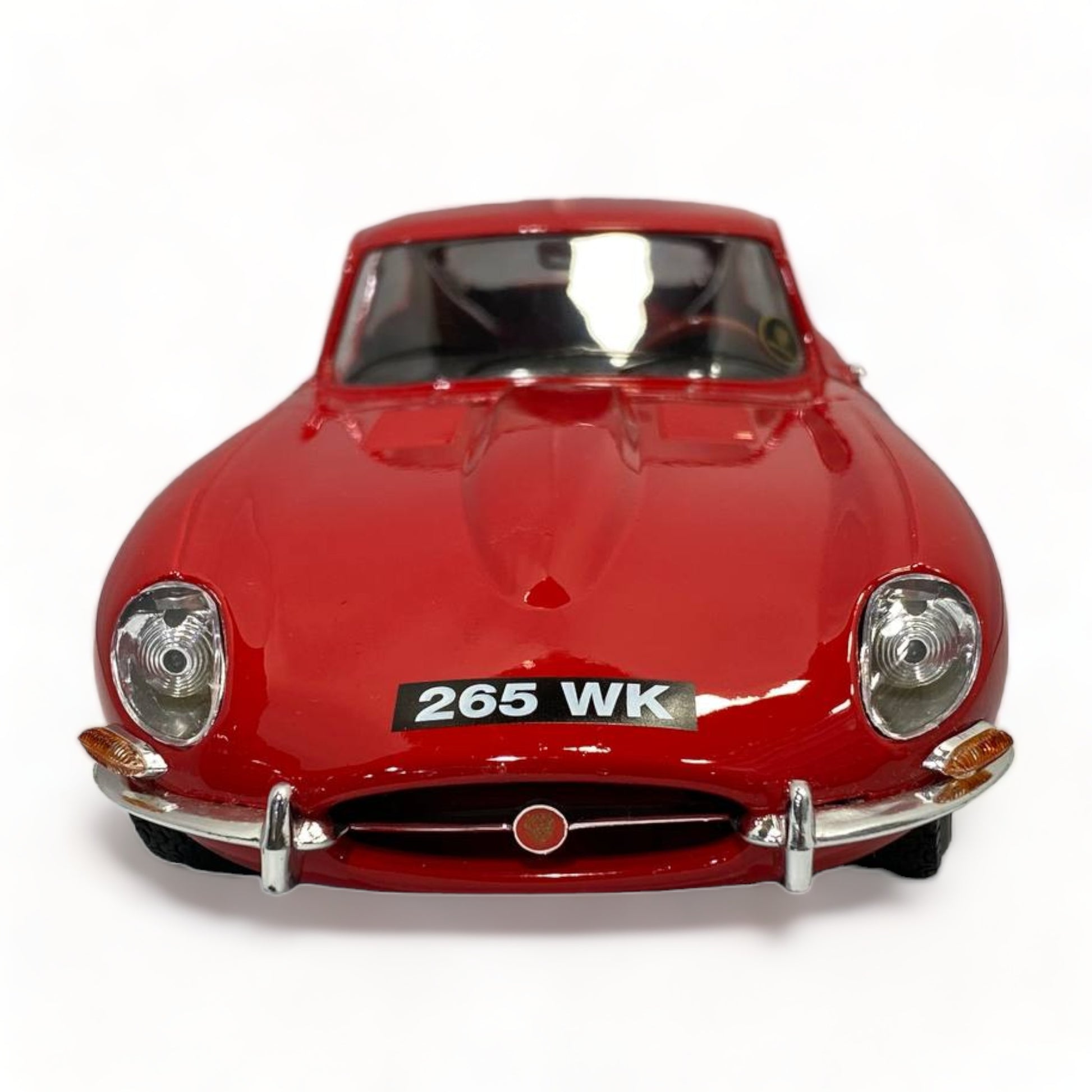 1/18 Diecast Jaguar E TYPE COUPE  RED 1961 by Bburago Scale Model Car|Sold in Dturman.com Dubai UAE.