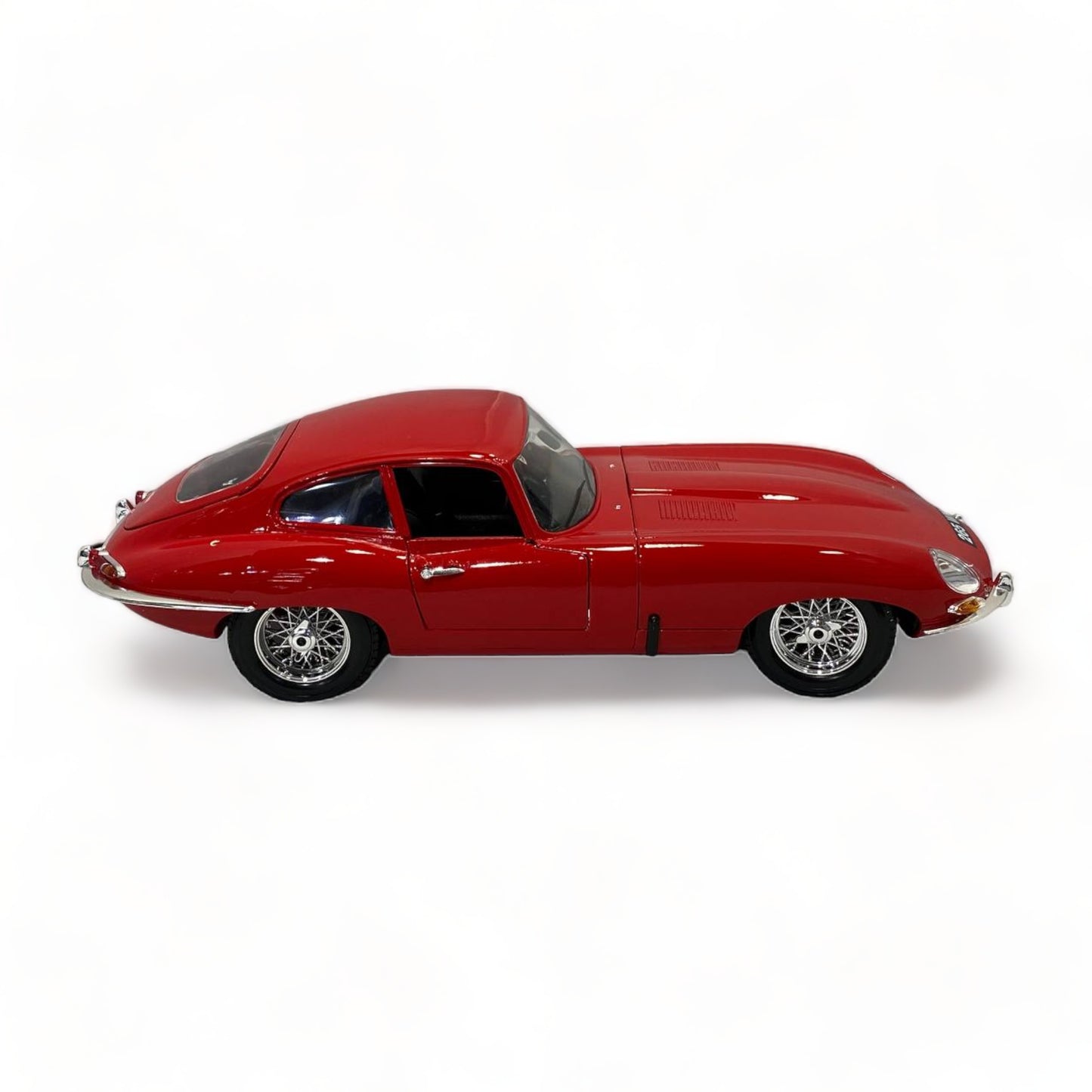 1/18 Diecast Jaguar E TYPE COUPE  RED 1961 by Bburago Scale Model Car|Sold in Dturman.com Dubai UAE.