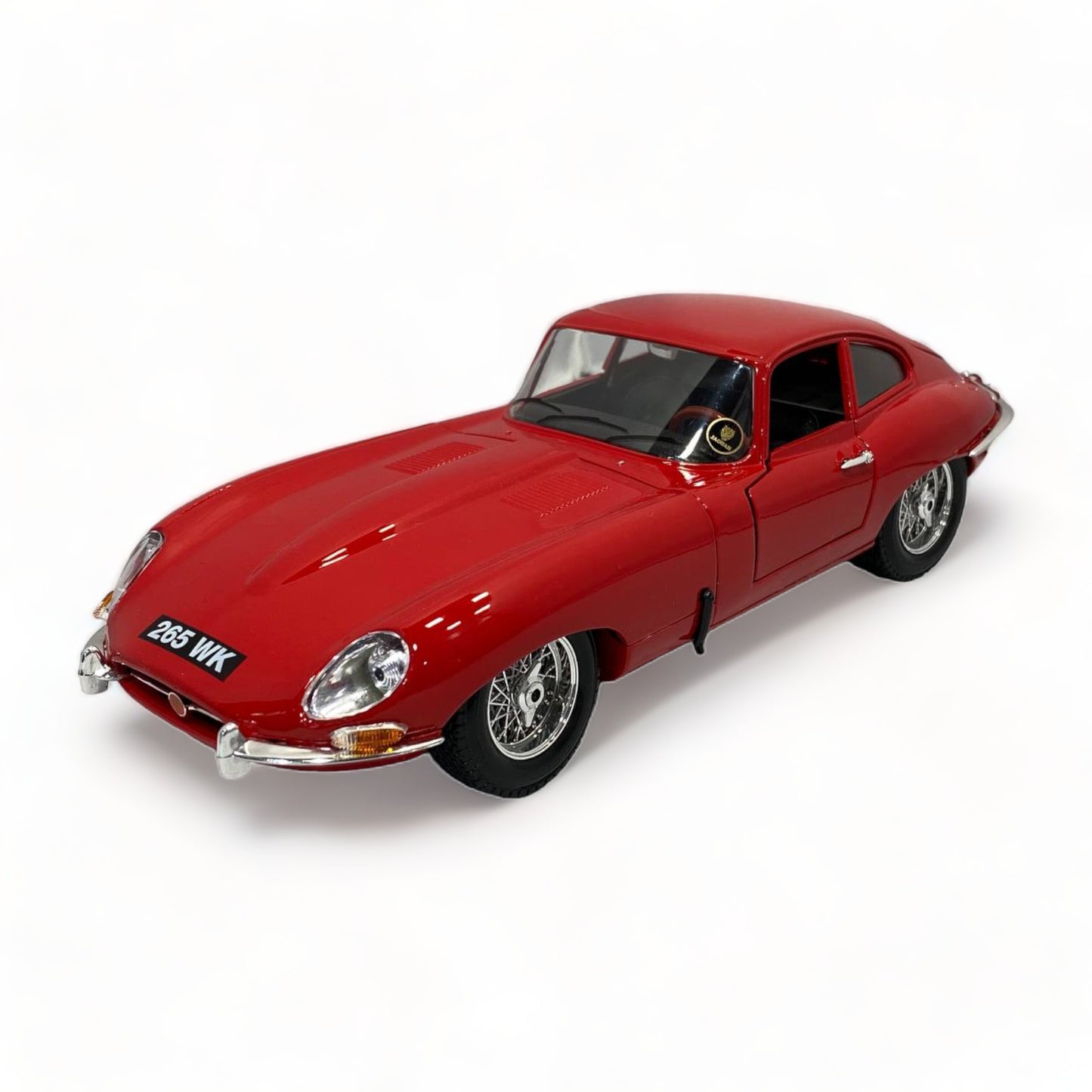 Jaguar E TYPE COUPE  RED 1961 by Bburago